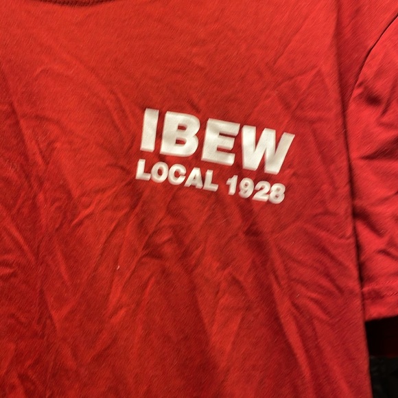 IBEW local 1928 red union made international Brotherhood of Electrical Workers - Picture 3 of 6